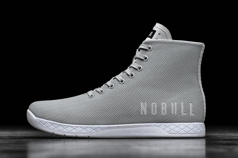 Grey Nobull High-Top Arctic Grey Women's Trainers | CA G2037S